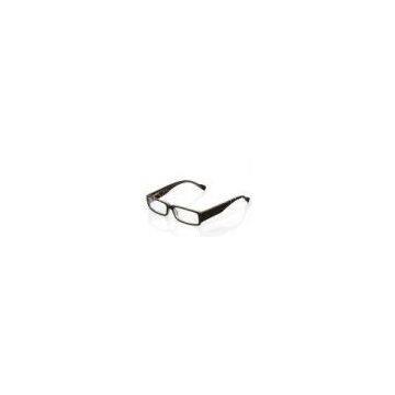 Black Rectangular Polycarbonate Eyeglass Frames For Women And Men In Fashion