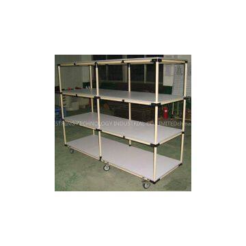 Storage pipe rack for lean industrial