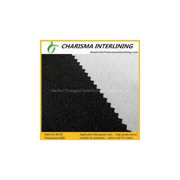 Strong Peel Strength Woven Fusible Interlining 4010 photo-3