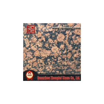 polished karelia red granite slab