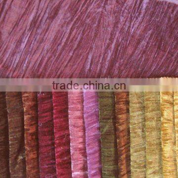 Stripe Woven Velvet Fabric