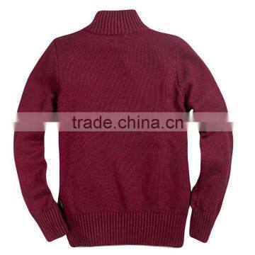 New Design School Uniform Logo Woodland Sweater Handmade Knit Wool Sweater Design for Kids Boy photo-4