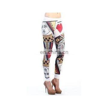 100% POLYSTER Sublimation printed leggings