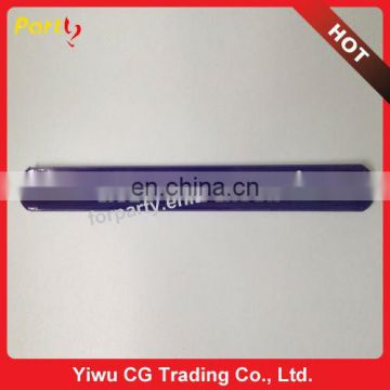 CG-BR014 Cheap custom PVC slap bracelet