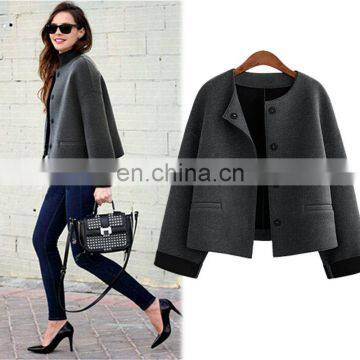 ladies winter coats 2016 long sleeve wool winter coats for women