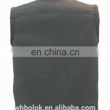 Custom Own Logo Hot Sales Mens Polar Fleece Waistcoat Fashion Style Man Winter Vest photo-2
