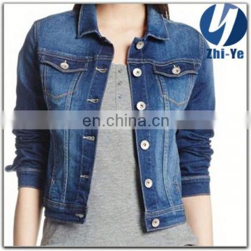 Best quality new fashion denim jacket for women