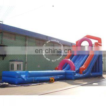 15.3*5*7.3m Outdoor amusement park jumbo water slide inflatable