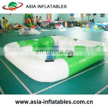 6 Person Inflatable Water Floating Island, tropical tahiti floating island For Adults Entertainment