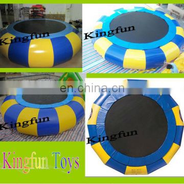 Jumping water trampolin with CE/UL airpump