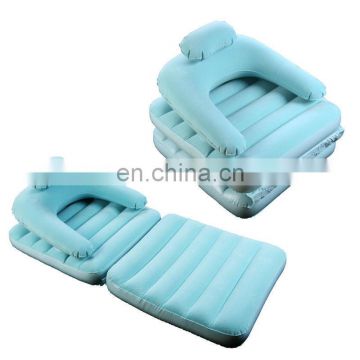 Inflatable Flocked Foldable Sofa