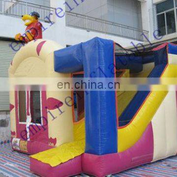 commercial inflatables,inflatable bouncer with slide,cheap inflatables CC084