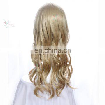 wholesale cheap synthetic wig fashion women wigs blonde wig