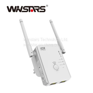 AC750 Dual Band Long Range Wireless Router Repeater AP with 2 Omni antennas