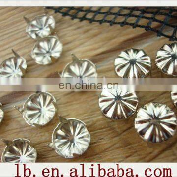 2013new hot sale wholesale cheap gold/antique,round/square/star/oval,brass decorative fashion nailheads for clothing