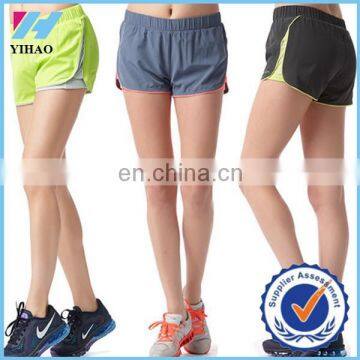 Yihao women Shorts new design spring and summer 2015 beach running shorts hot pants breathable gym shorts