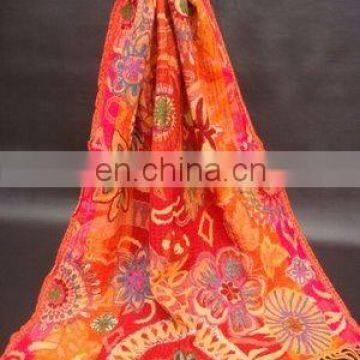 (SUPER DEAL)Wool Embroidery Scarf / Shawl