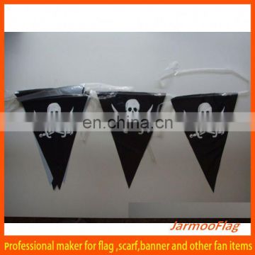 customized skull string advertising flags