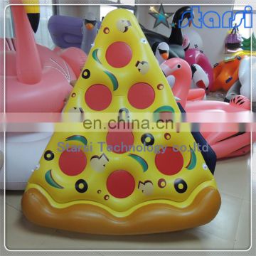 Customize logo High quality Stock Inflatable Giant Pizza Pool float