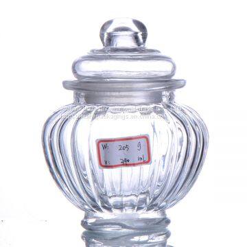 GLASS STORAGE JAR