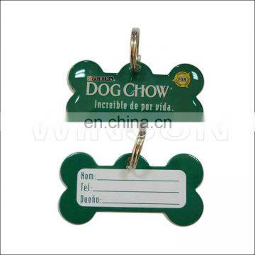 pet tag engraver bone shaped dog tag