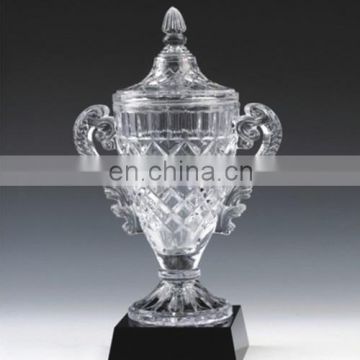 Crystal Glass Cup Trophy For Sports Champions