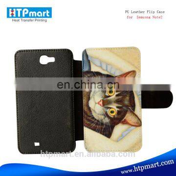 PU Leather Clamshell Wallet Card Slot Sublimation Blank Leather Phone Case for IPhone 7 photo-5