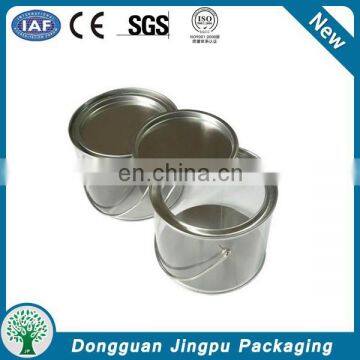 Customized Round Clear Paint Can With Tin Lid photo-3