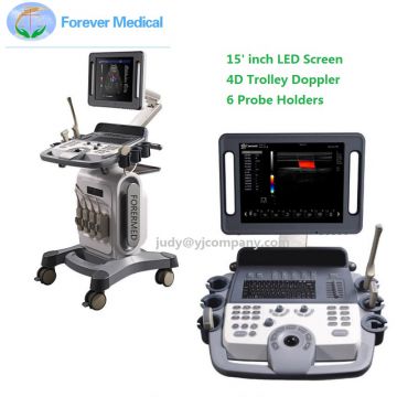 4D Trollry Color Doppler Ultrasound Scanner