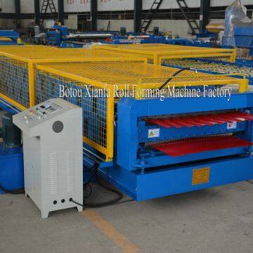 Double Deck Color Steel Roll Forming Machine