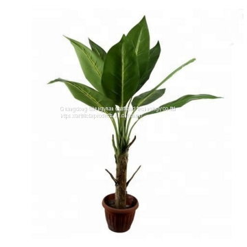 new artificial bonsai mini banana tree for decoration