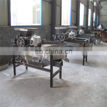 Apricot pit cracking machine