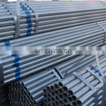 thin wall galvanized steel iron pipe price 6 inch erw manufacture in china