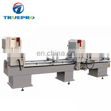 High quality double head mitre cutting saw for aluminum profiles