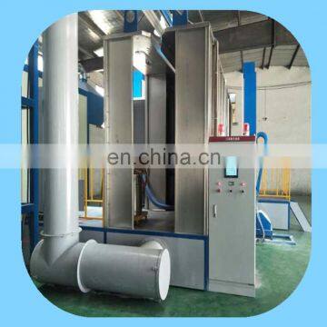 Power and free conveyor powder coating plant for aluminium profile