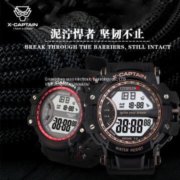 CITIPLUS Digital Watch Sports Electronic Watch Adult Student Electronic Watch Waterproof Climbing Watch