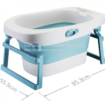 Good Quality Bathtub Plastic Portable Baby Kids Bathtub With Seat photo-5