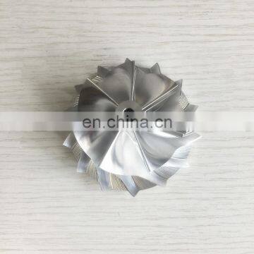 K16 7+7 blades 54.64/71.00mm Turbocharger milling/aluminum 2618/billet compressor wheel