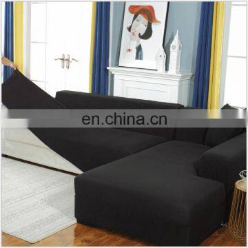 Amazon Luxury Stretchable Elastic One Size Fits All Velvet Sofa Cover