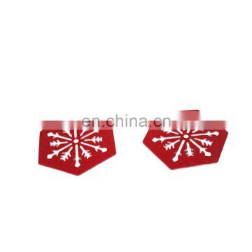 Colorful Leaf Blank Coasters Felt Coaster Placemat photo-2