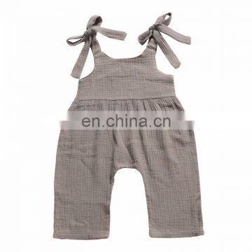 Ins 2019 SUMMER Girls Romper Newborn Baby Girl Romper Jumpsuit Baby Boy 3colors Free Ship photo-5