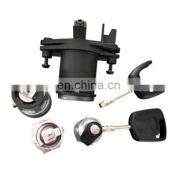 Vehicle Car Door Lock Set Kit W/ 2 Keys Compatible For Ford Fiesta MK V Fusion OEM 1479660 2S61-A22050-BM 2S61A22050BG, 4364121 photo-3