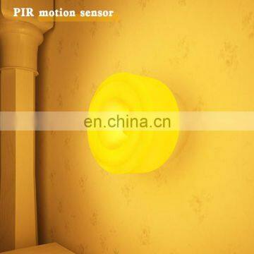 Round Hotel Bedroom Boundary Indoor Remote Control Led Night Light Flat Panel Wall Light Wireless Light photo-4