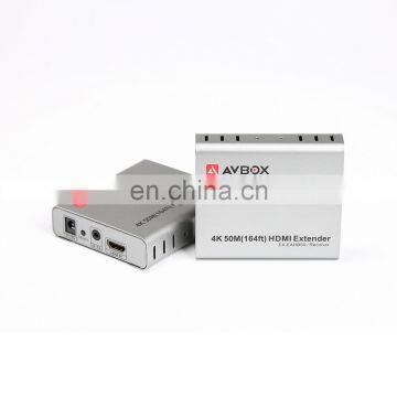 Extender 164ft(50m) 4K 30Hz Over Single Cat5e/6a/7 Ethernet Cable IR Control 3D Compliant EDID photo-3
