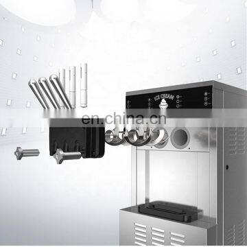 3 Flavors Commercial Soft Ice Cream Machine photo-4