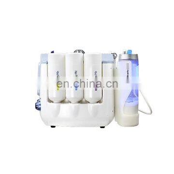 2019 High Quality aquasure h2 machinery 3 In 1  Small Bubble Spray Oxygen Jet hydrogen Facial Machine for  aqua Skin Tightening