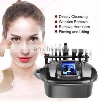 Aqua Skin Hydro Facial Deep Cleaning Ultrasonic Skin Scrubber Face Lifting Moisturizing Face Machine for Salon