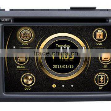 car media player for Ssangyong Actyon with GPS/Bluetooth/Radio/SWC/Virtual 6CD/3G internet/ATV/iPod/DVR