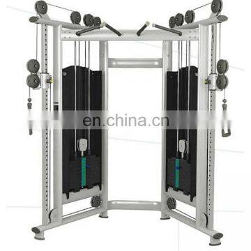 Hot sale cable crossover training gym machine multi functional trainer lzx fitness gym equipment