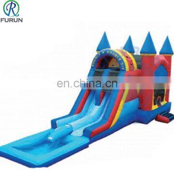 Monkey palm jumper inflatable castle with slide